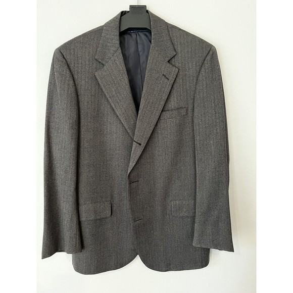 Brooks Brothers Other - BROOKS BROTHERS Men's 41R Wool Made in USA Brooksease Blazer Brown Pinstripe